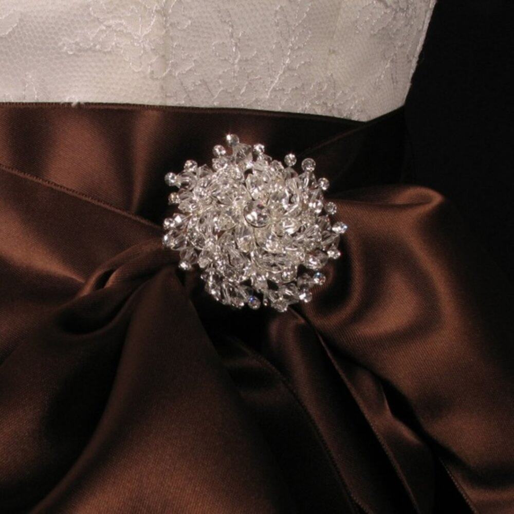 Your Dream Dress Exclusive 9SBR Silver Pin Brooch